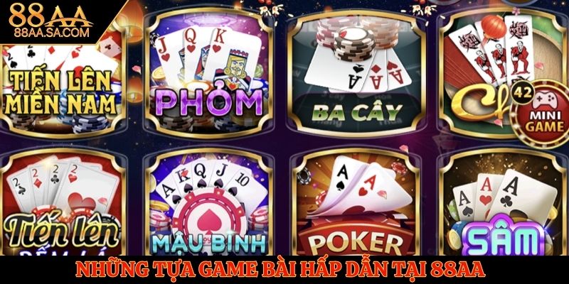 Những tựa game nổi bật có lượt chơi cao tại nhà cái