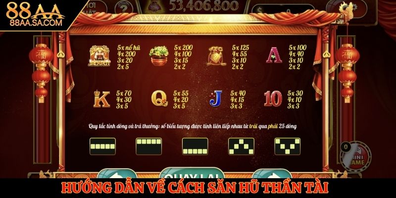 Tựa game với 5 cuộn và 3 hàng và nhiều dòng thanh toán